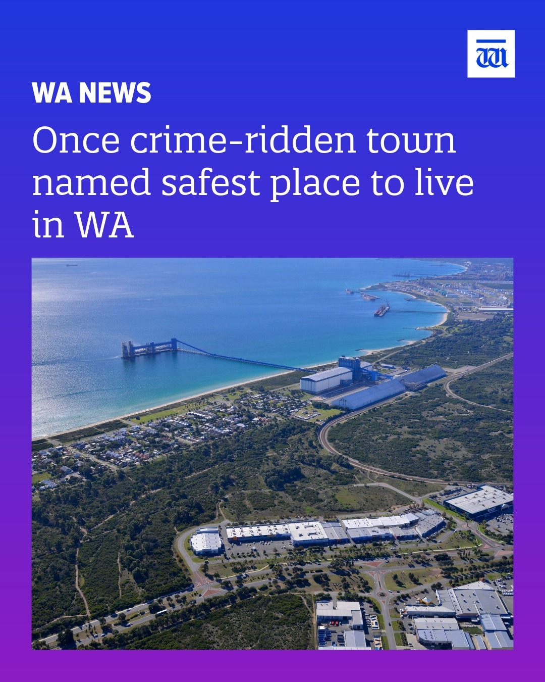 Just eight years after it was the... - The West Australian | Facebook