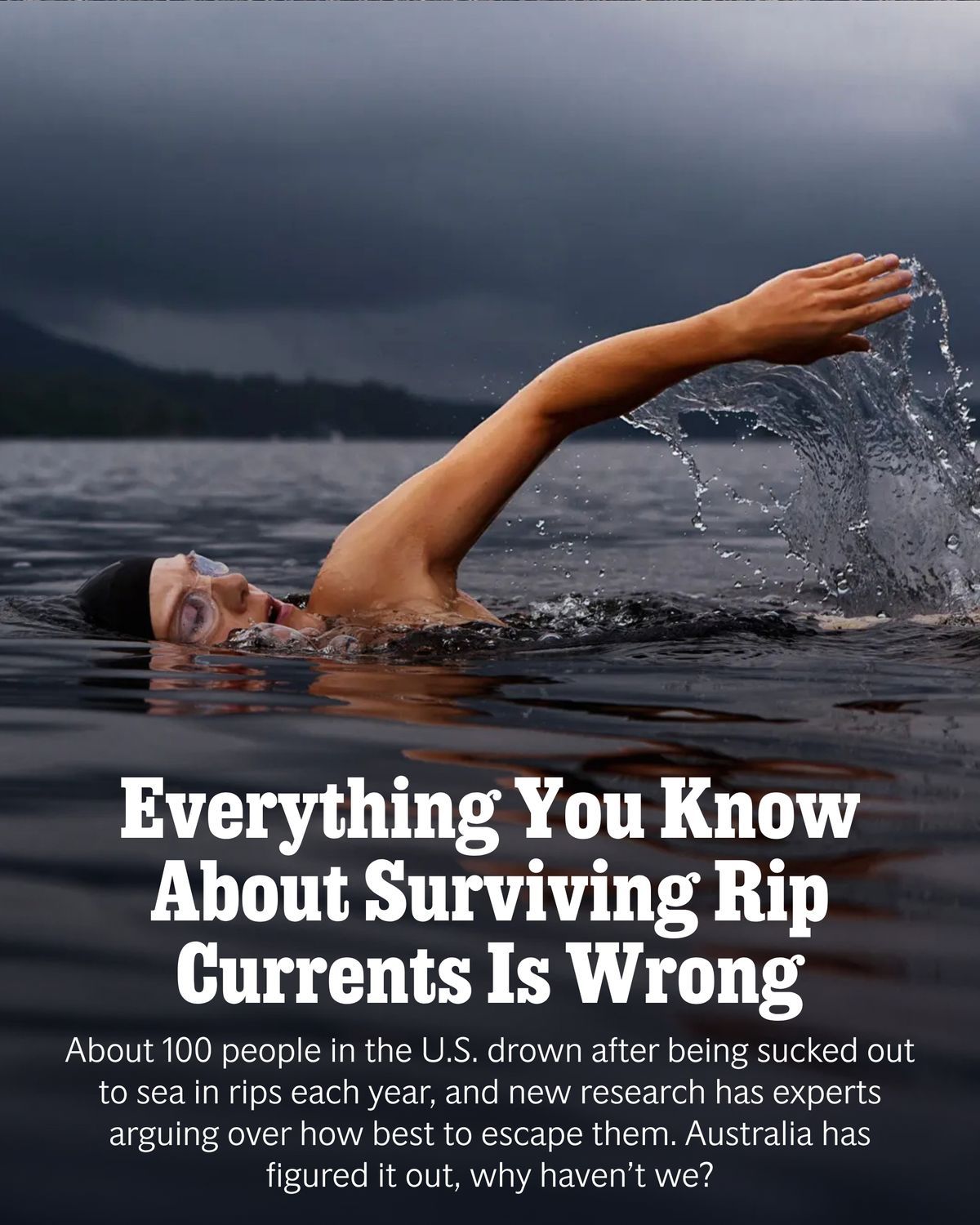 About 100 people in the U.S. drown... - Outside Magazine | Facebook