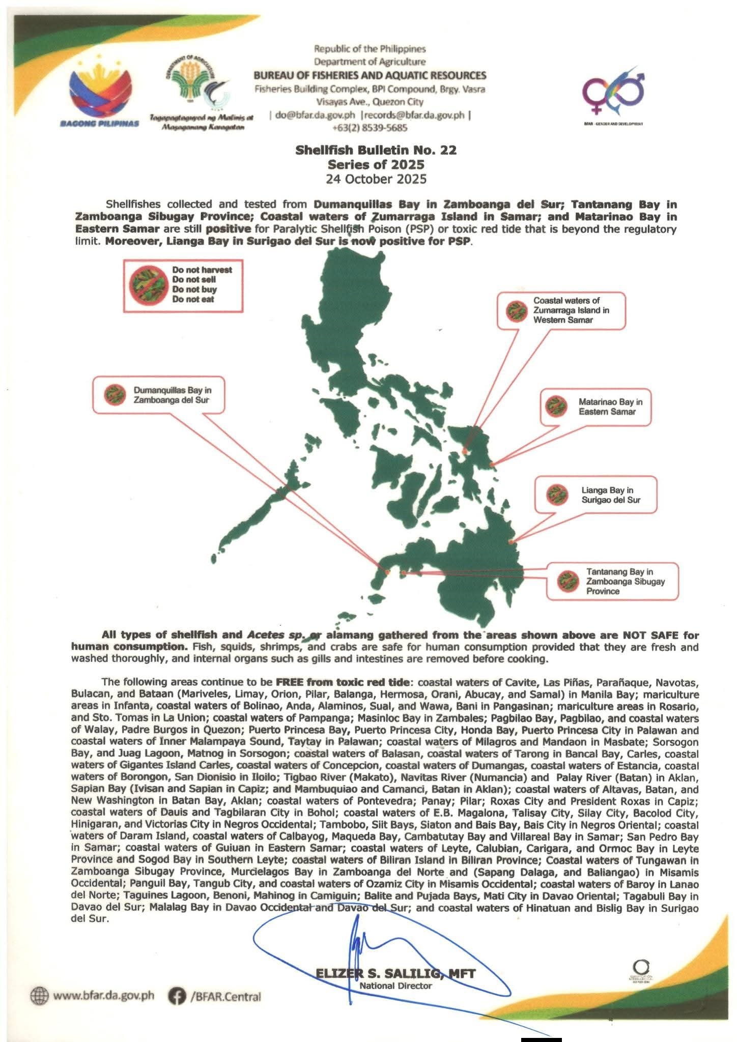 RTV - SHELLFISH SA CENTRAL LUZON, SAFE KAININ, WALANG RED TIDE AYON SA ...