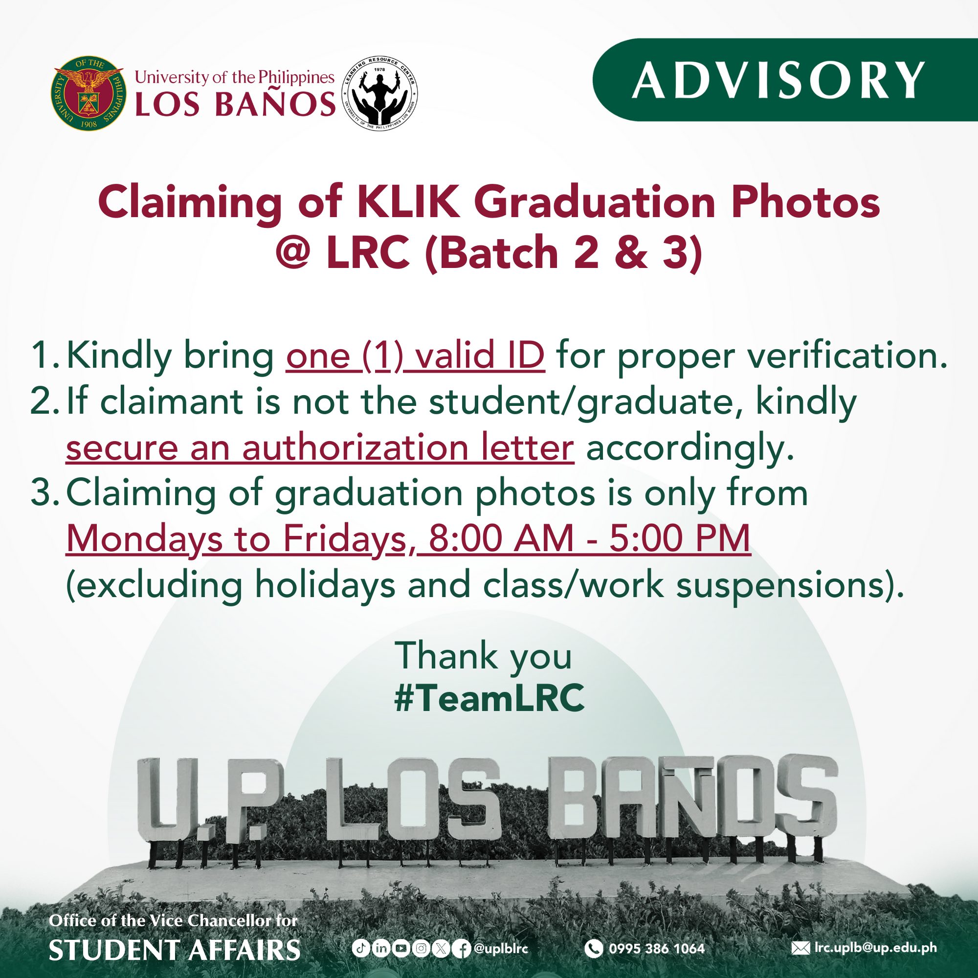 UPLB Learning Resource Center - Para sa dagdag na tulong para sa ...