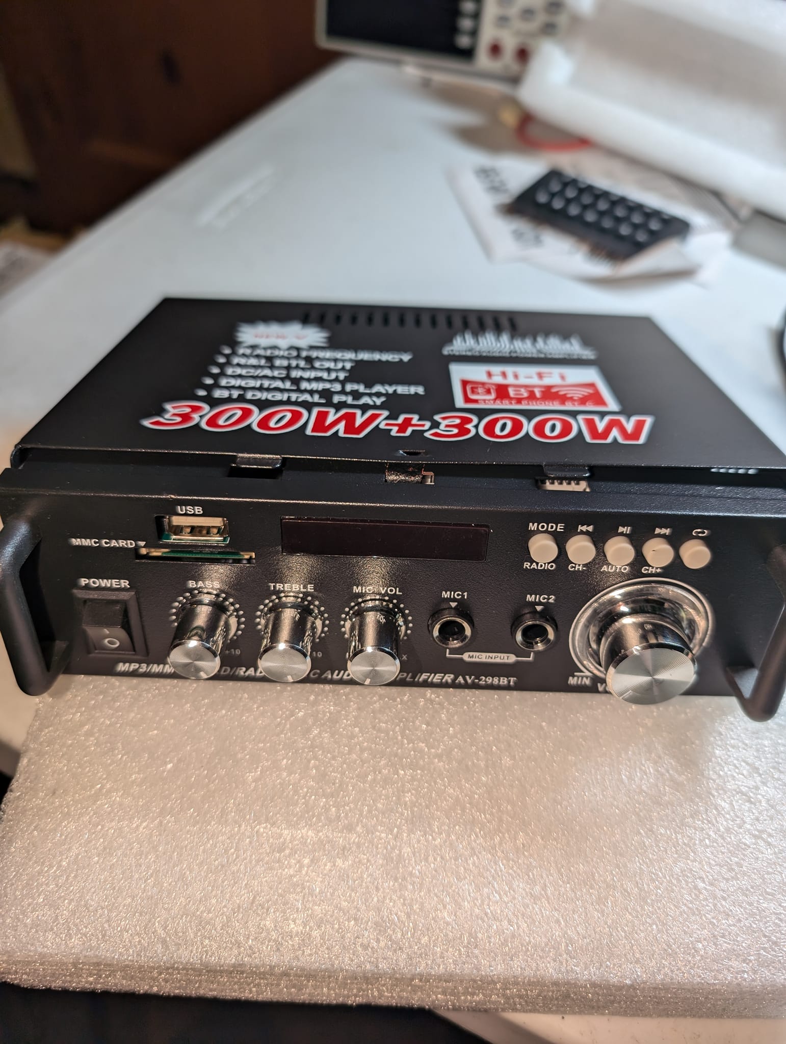 Sooo after posting the little amplifier that boasted a whopping 
