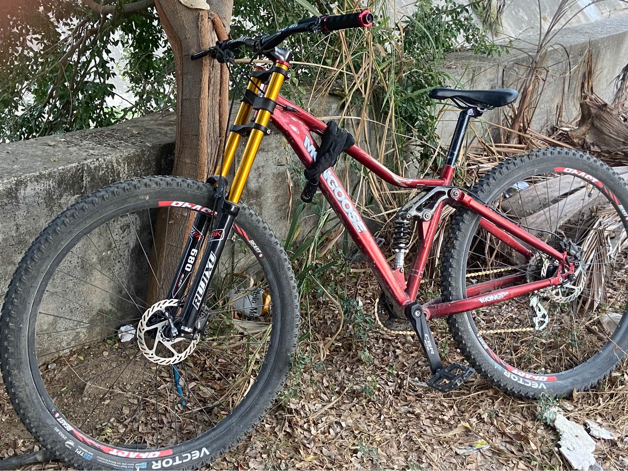 Vendo bicicleta Mtb doble suspensión MONGOOSE DE ALUMINIO r29 cambió ...