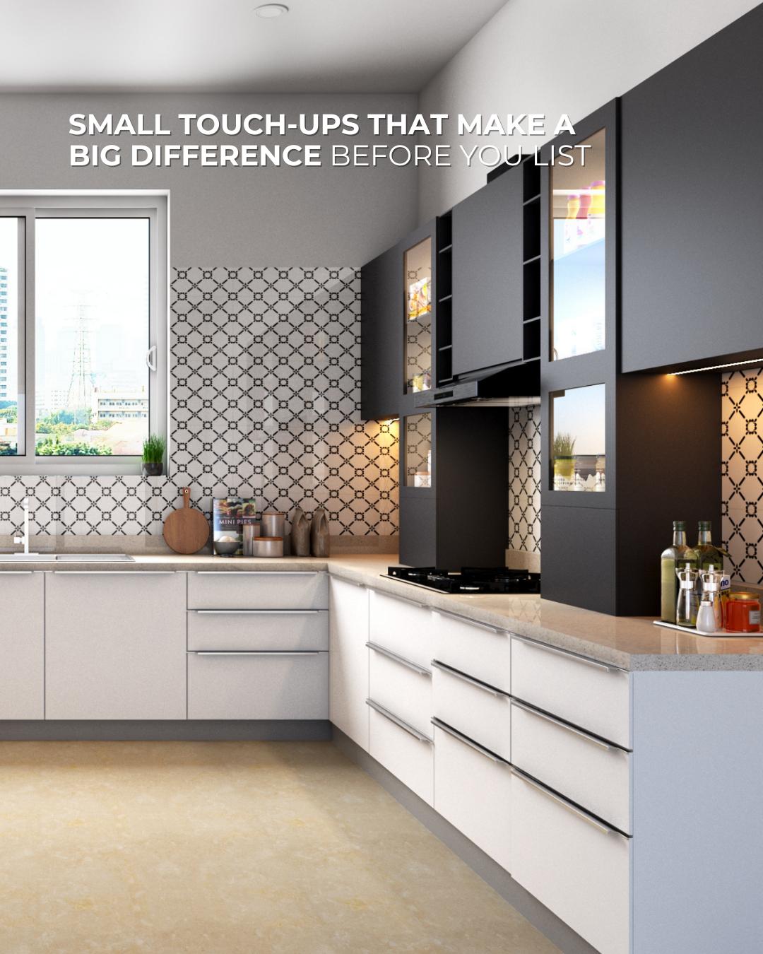 Marcy - Small touch-ups that make a big difference before you list: ️ ...