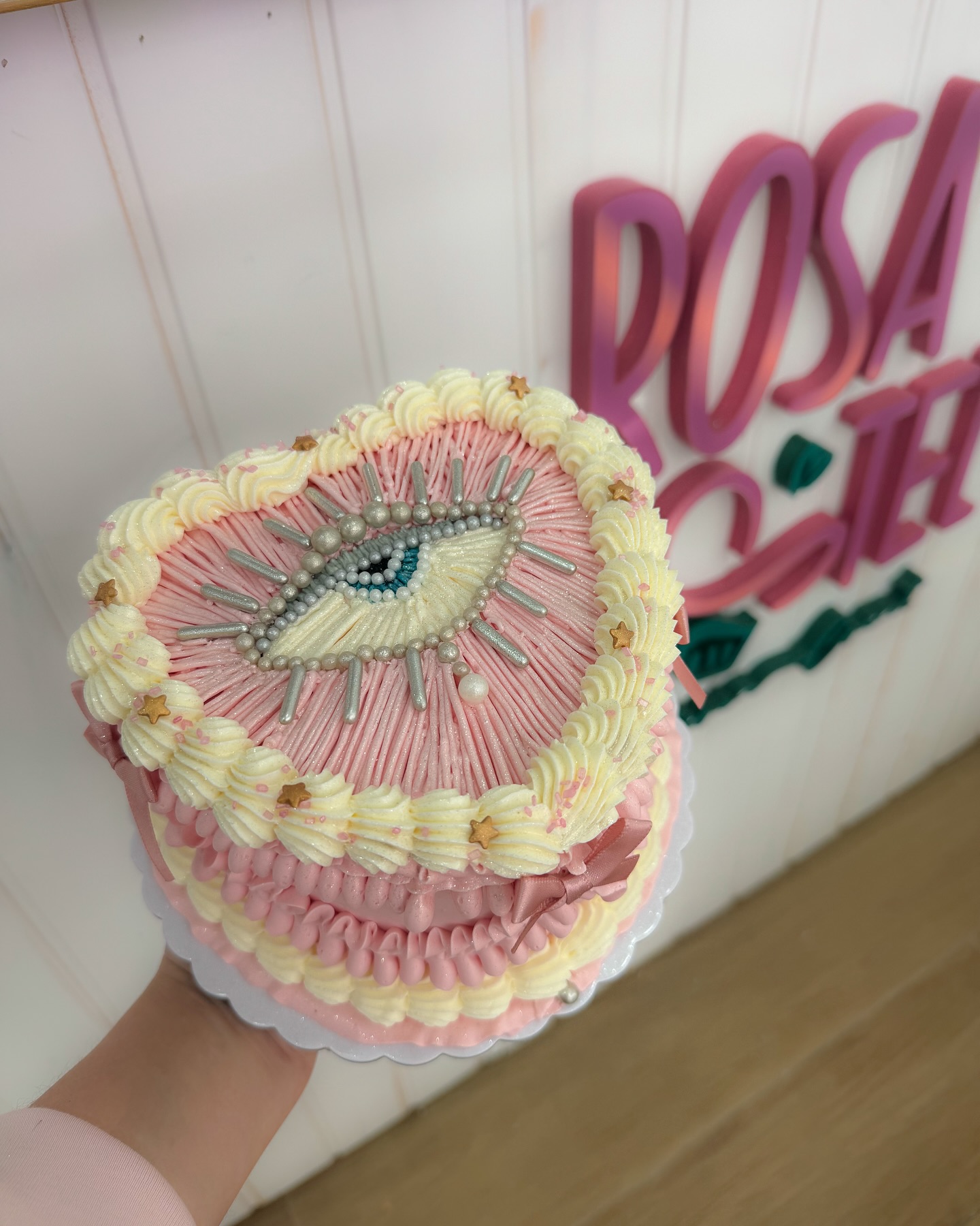 Rosa Pastel Reposteria Creativa