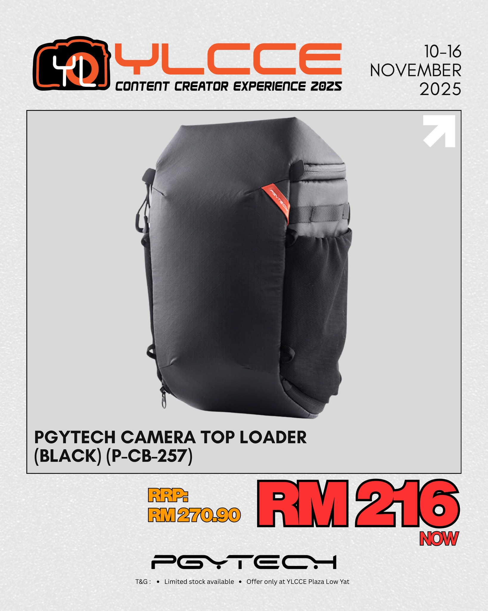 YL Camera - PGYTECH Camera Acc Pouch & Roller Backpack 😍... | Facebook