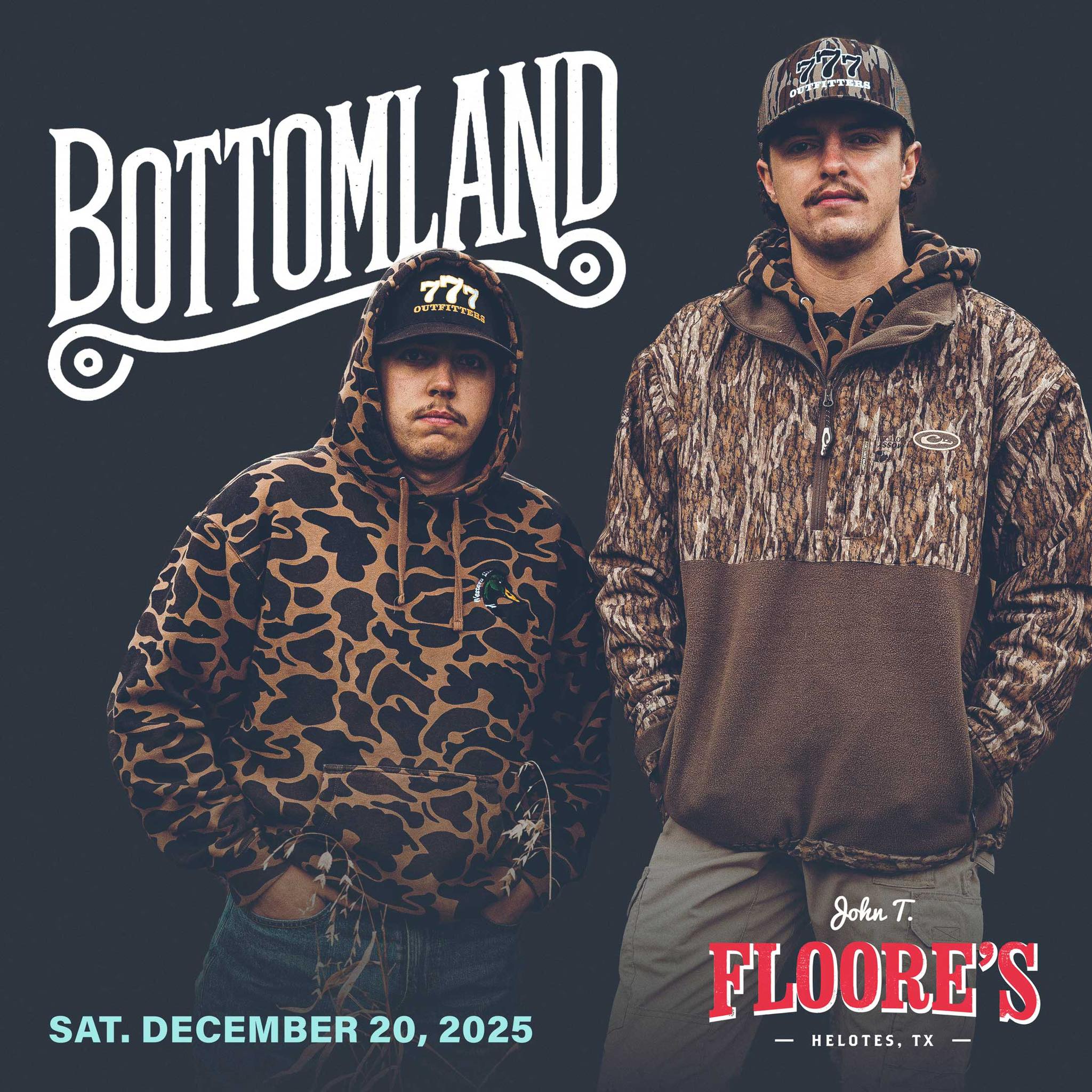 John - Saturday, December 20th! Come see Bottomland back at Floore’s ...