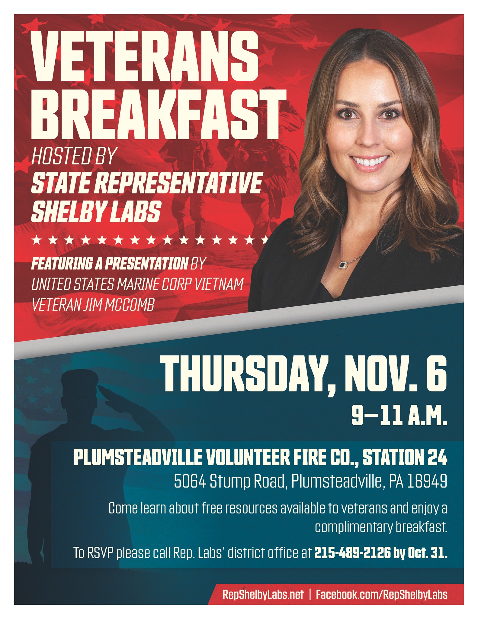 PA - Attention all Veterans: I want to invite you to my annual Veterans ...