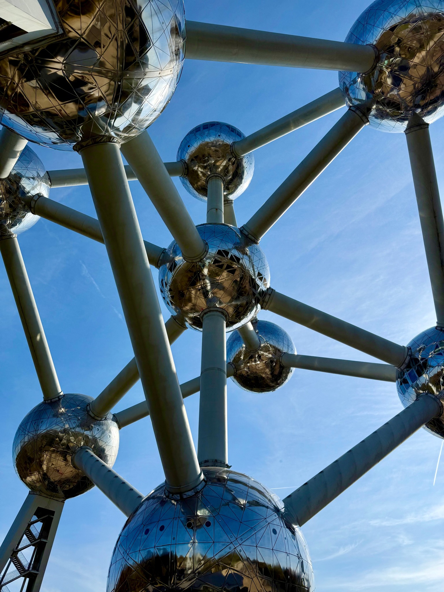 Atomium - The iconic Atomium spheres, standing tall and proud, offering ...