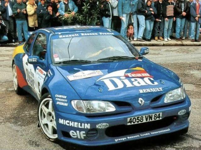 ルノー　レジン Renault Maxi Megane Kit Car 1996 Tour de Corse - Rallye de France 1996 Philippe Bugalski - Jean