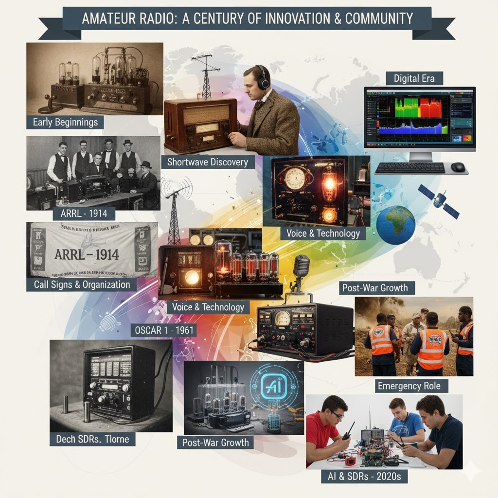 Amateur - Amateur radio, also known as ham radio, has a rich history ...
