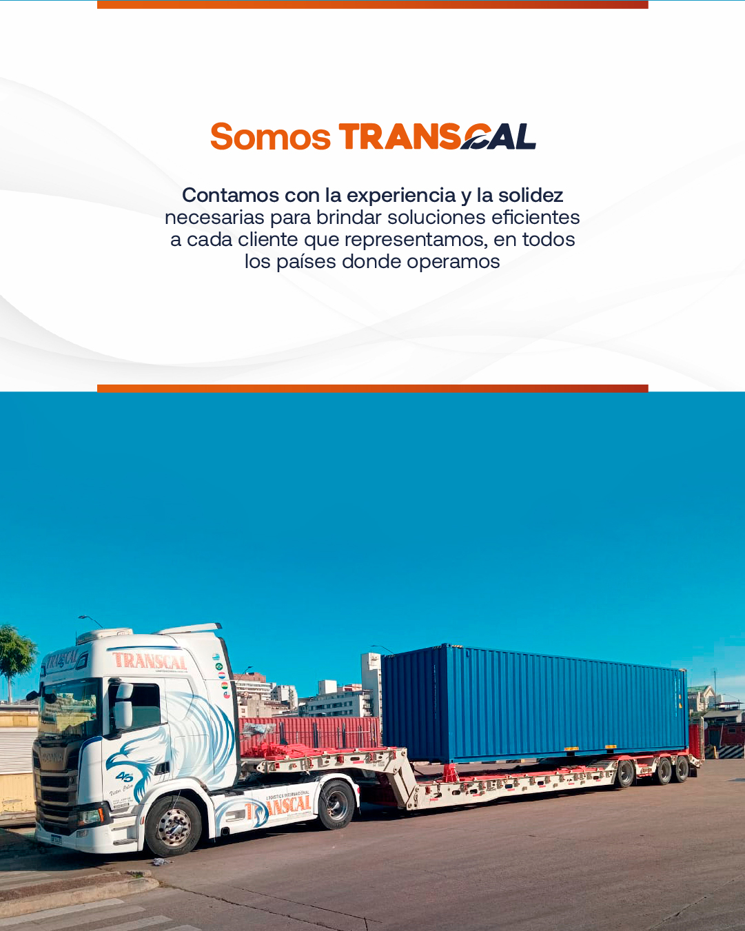 Transcal SRL - Logística Internacional | La Playosa