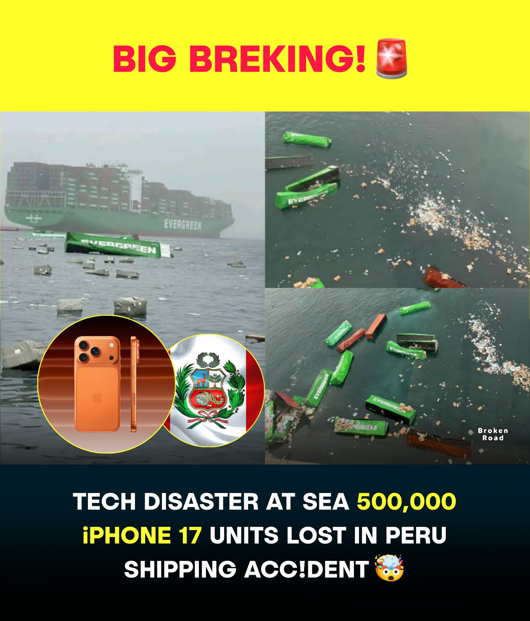 Broken - Tech Disaster 😳🤯 #peru #iphone17promax #iphone | Facebook