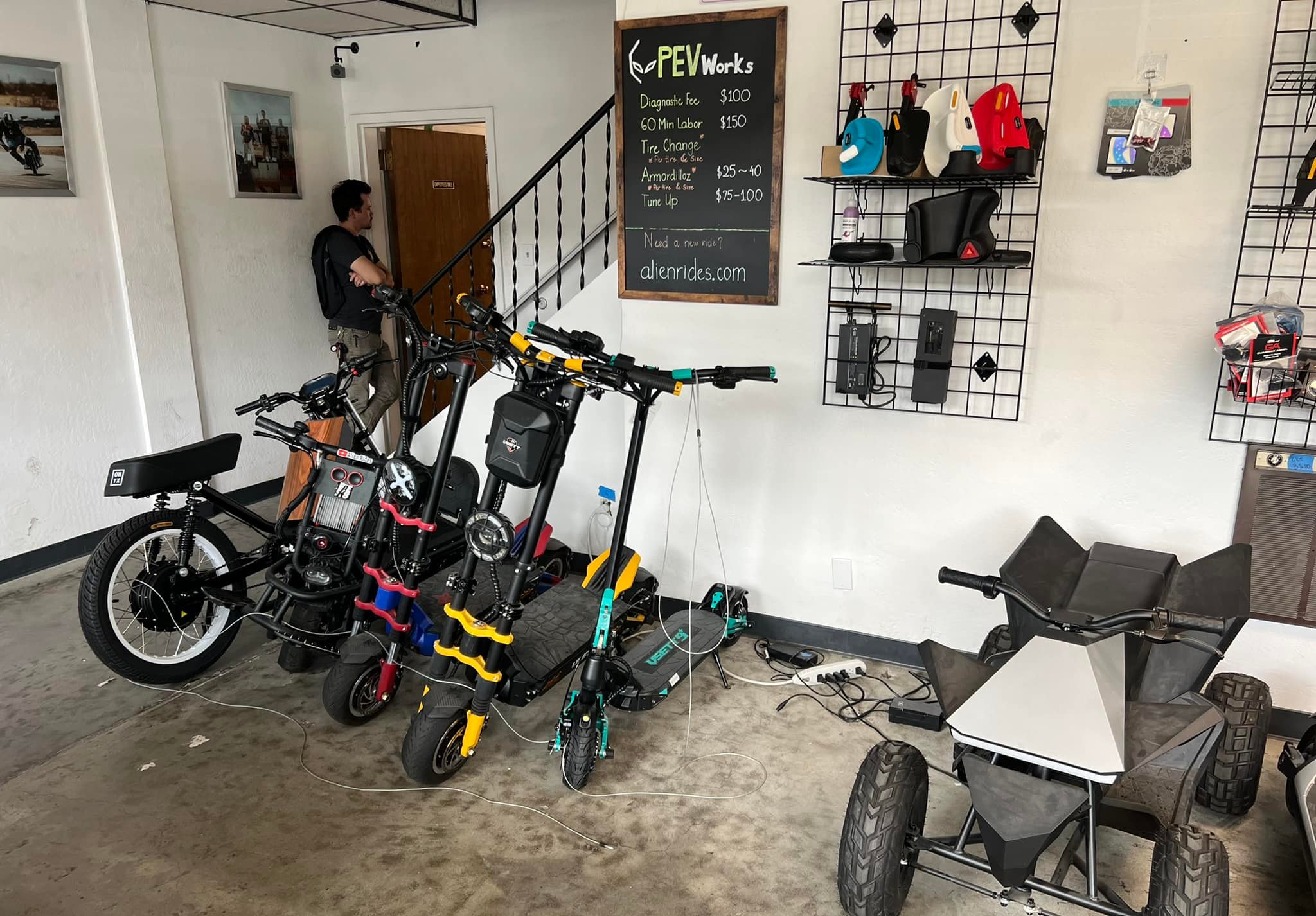 PEV repair shop in San Francisco recommended