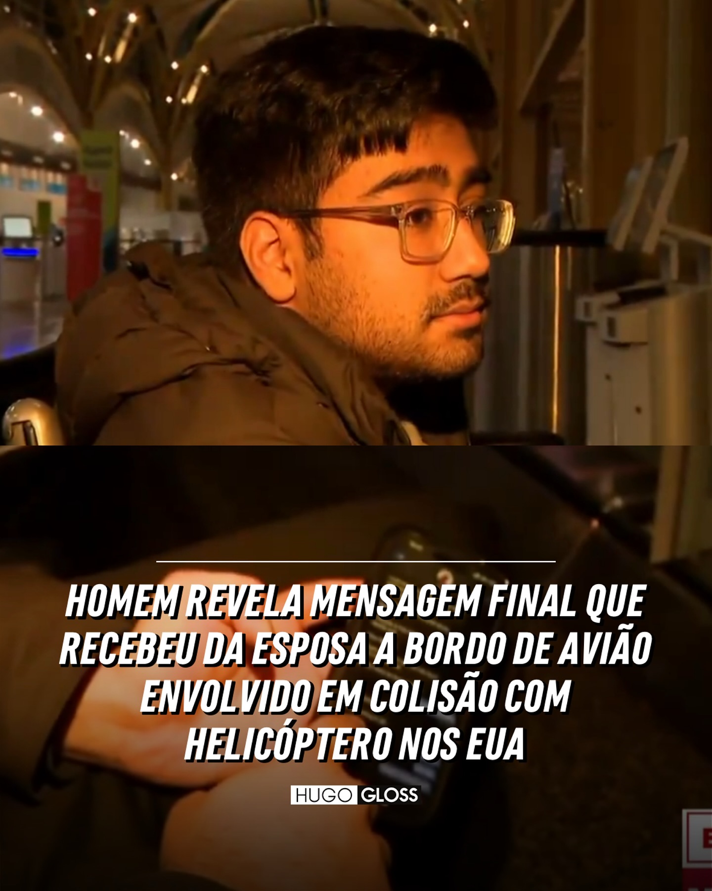 Hugo - Hamaad Raza, entrevistado pelo canal WASU, revelou detalhes ...