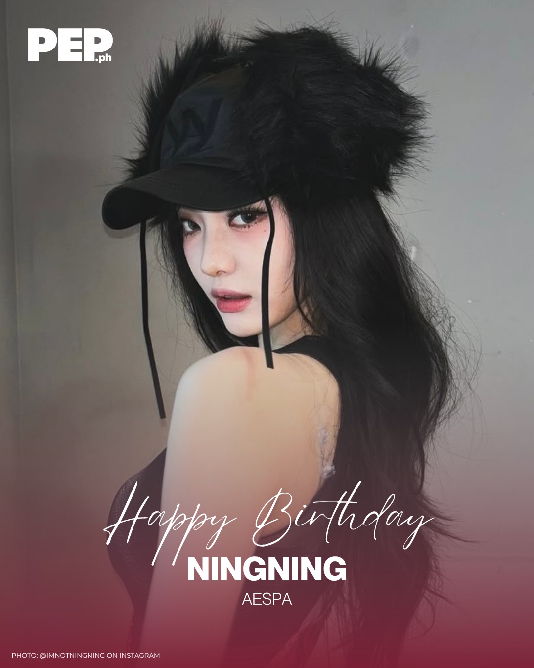 Celebrating the birthday of aespa's shining star, Ningning