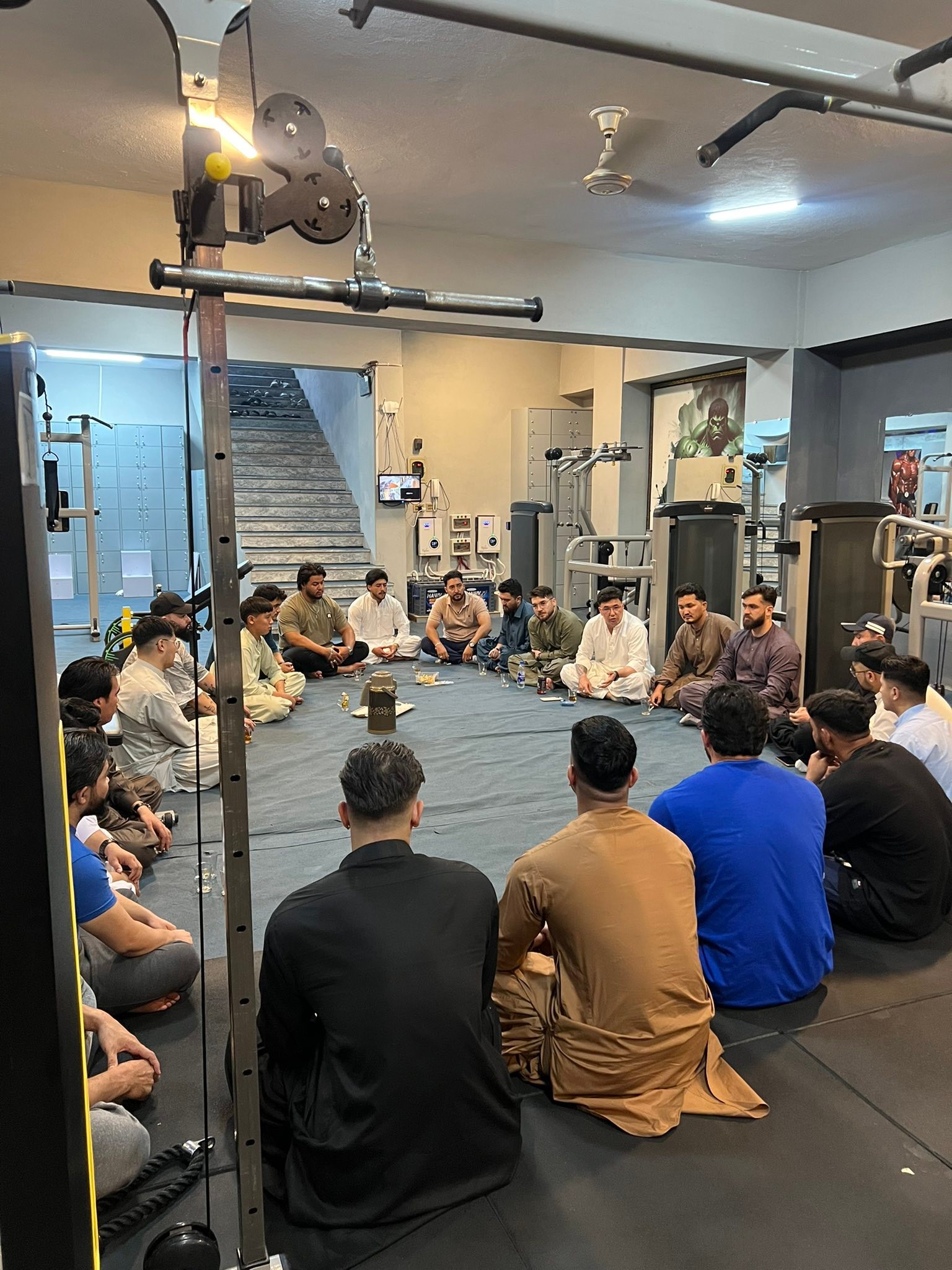 Hazara bodybuilding association official