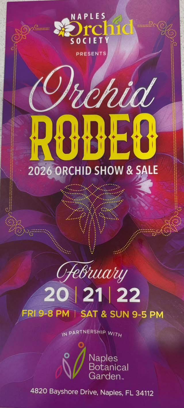 The Naples Orchid Society's annual... - Naples Orchid Society | Facebook