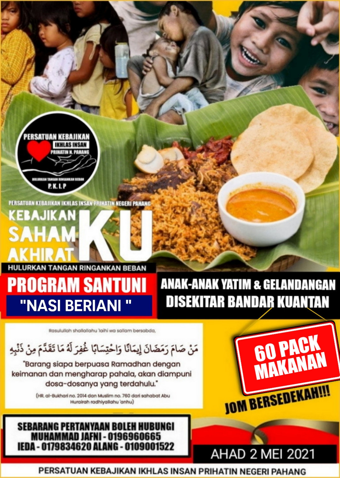 Assalamm... - Persatuan kebajikan insan prihatin negeri pahang | Facebook
