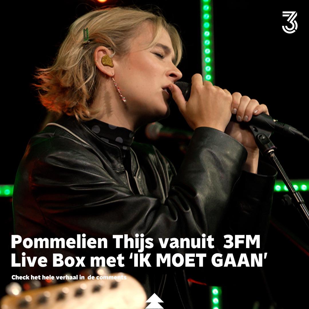 3FM - Pommelien Thijs in de 3FM Live Box! Ze bracht het... | Facebook