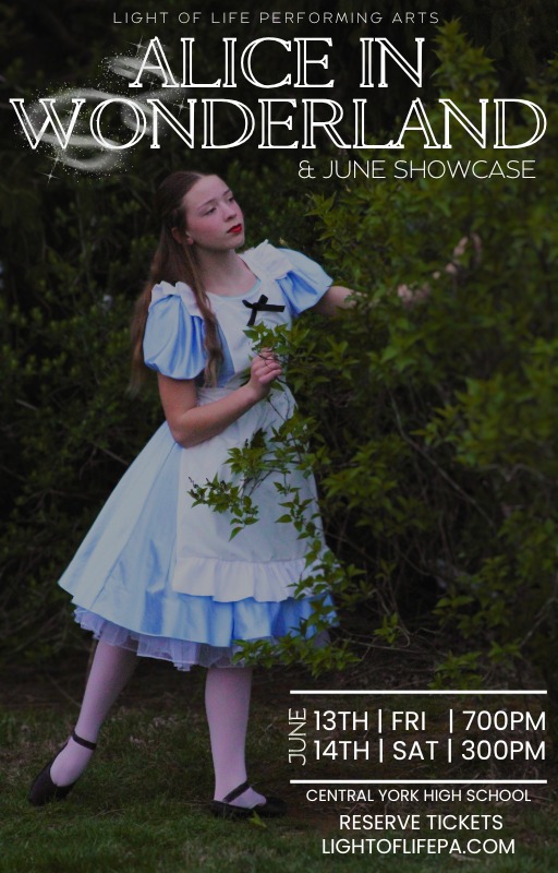 Light - Tickets go on sale for Light of Life Performing Arts Alice in ...