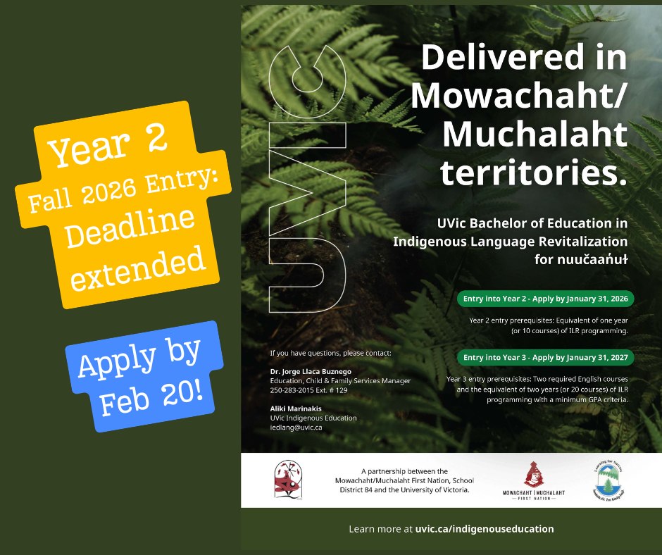 Indigenous Language Revitalization Program | Victoria BC