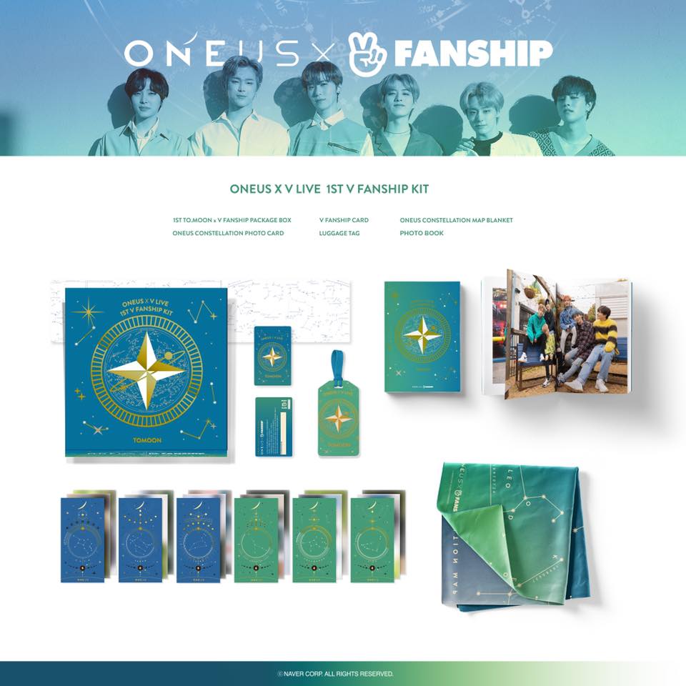 ONEUS] <원어스 투문(TOMOON) 1기 OFFICIAL FANSHIP WELCOME KIT 안내