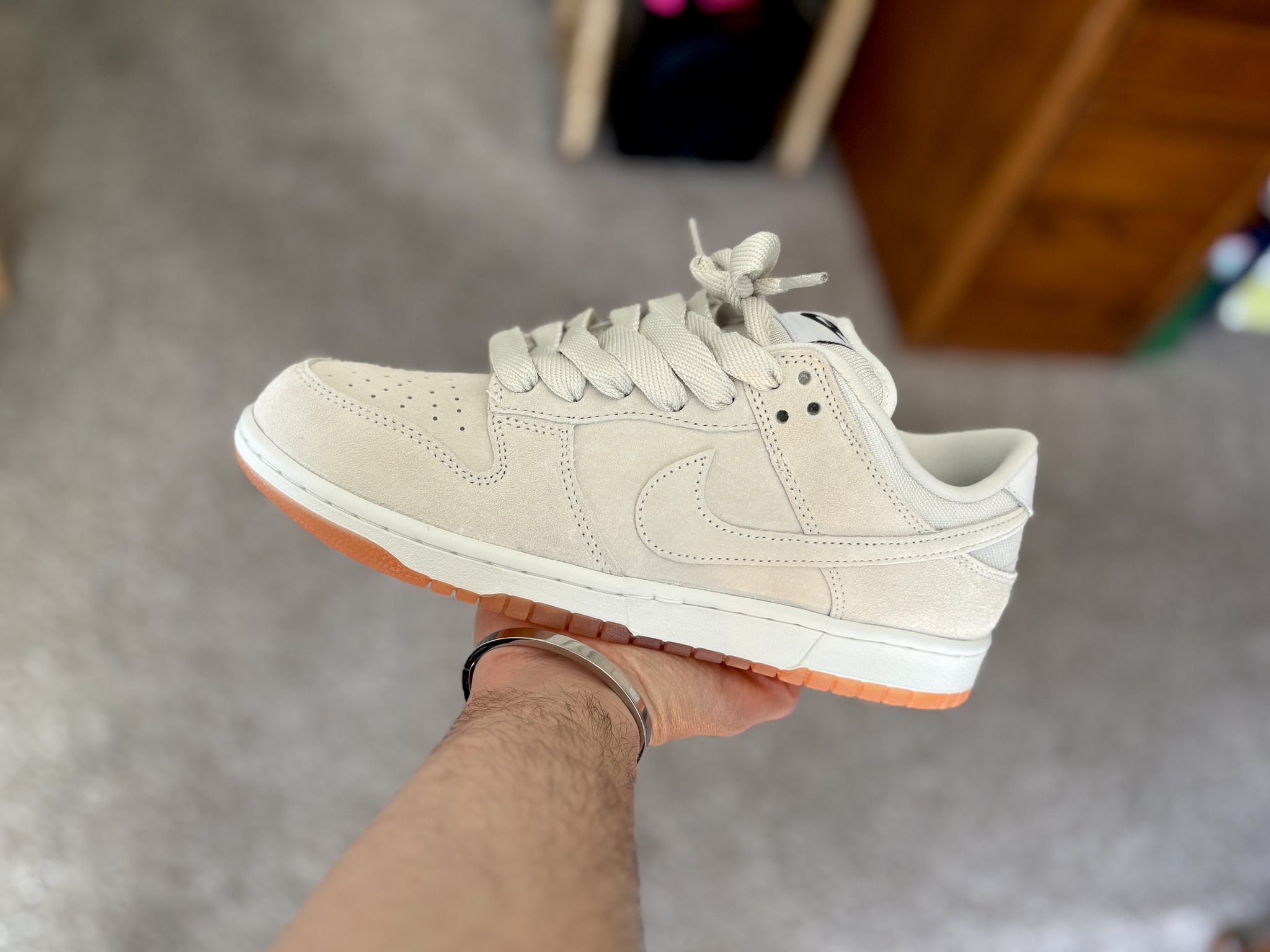 Nike SB Dunk Low Pro B (Pale Ivory)