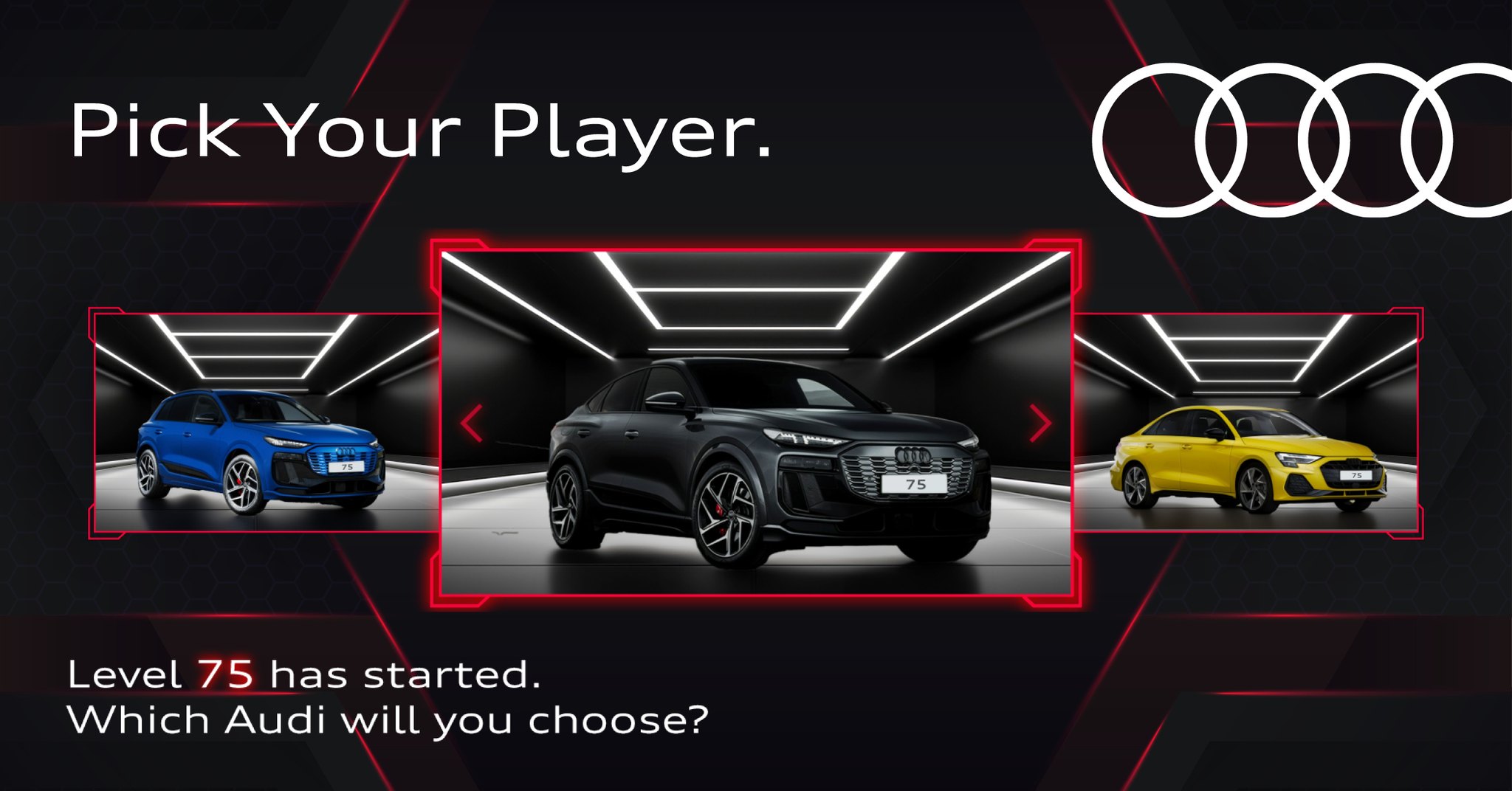 Hatfield Audi - The game is on. Level 75 has started. It's... | Facebook