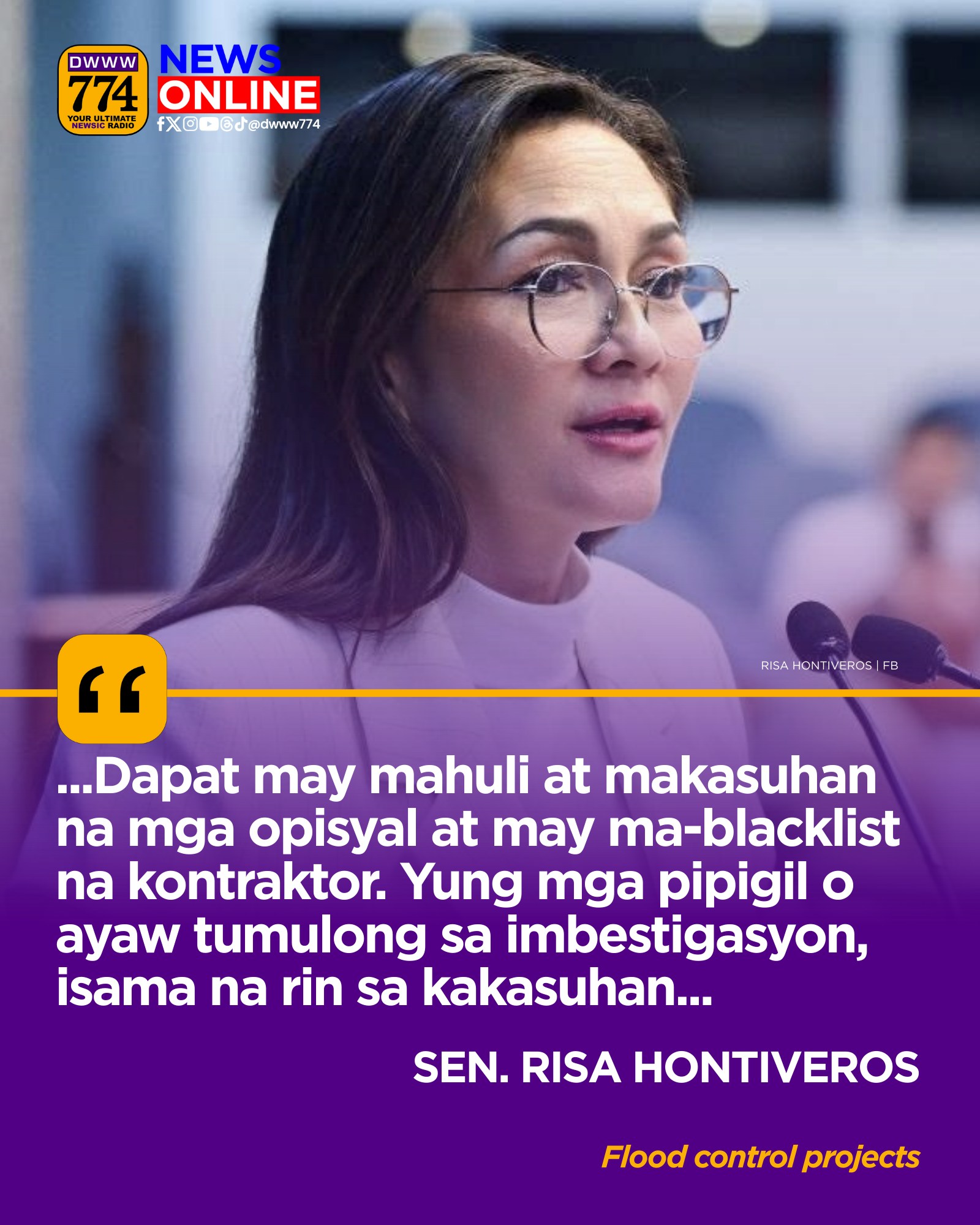 Senator Risa Hontiveros
