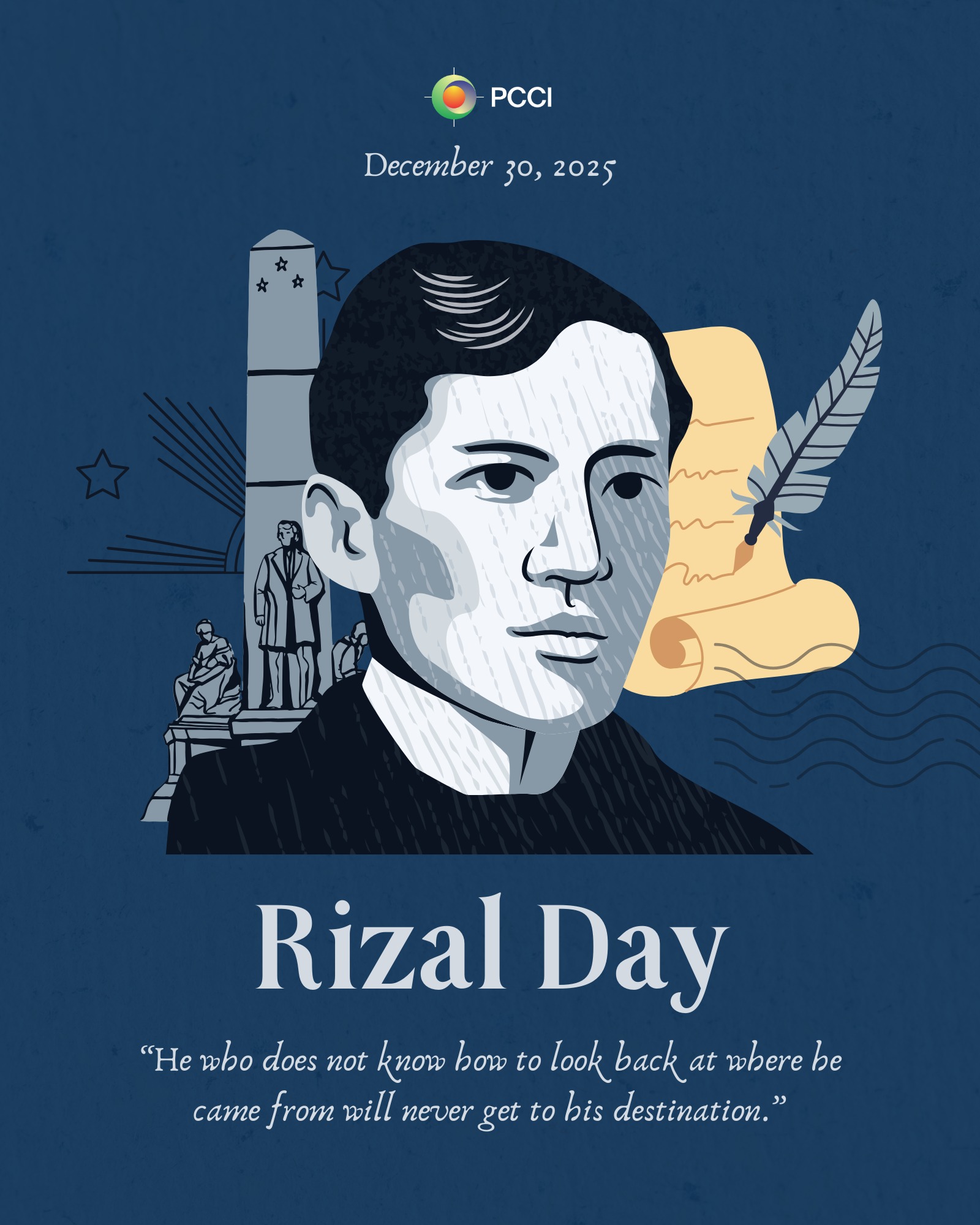 PCCI - Today, we commemorate the life and works of our National Hero ...