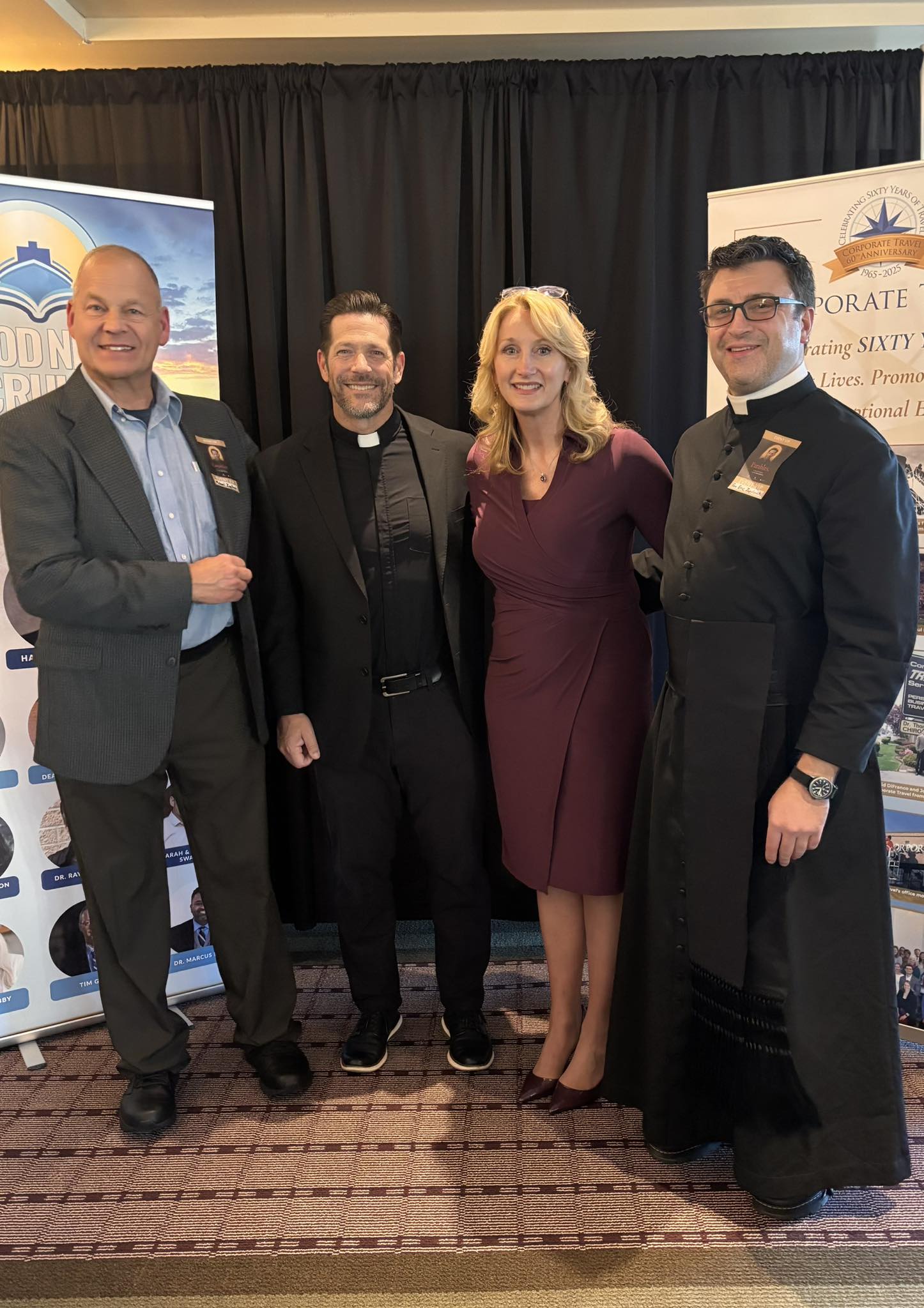 St - With Fr. Mike and Mike and Jenny Zapytowski at the VIP Fr. Mike ...