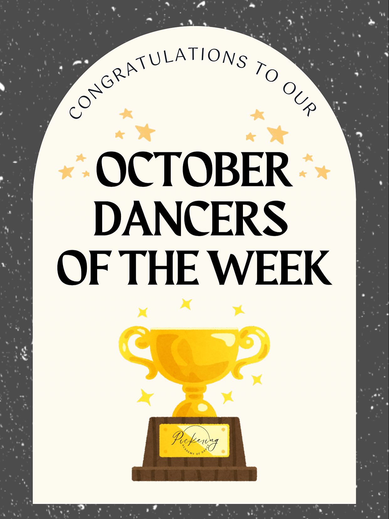 Congratulations to our... - The Pickering Academy of Dance | Facebook