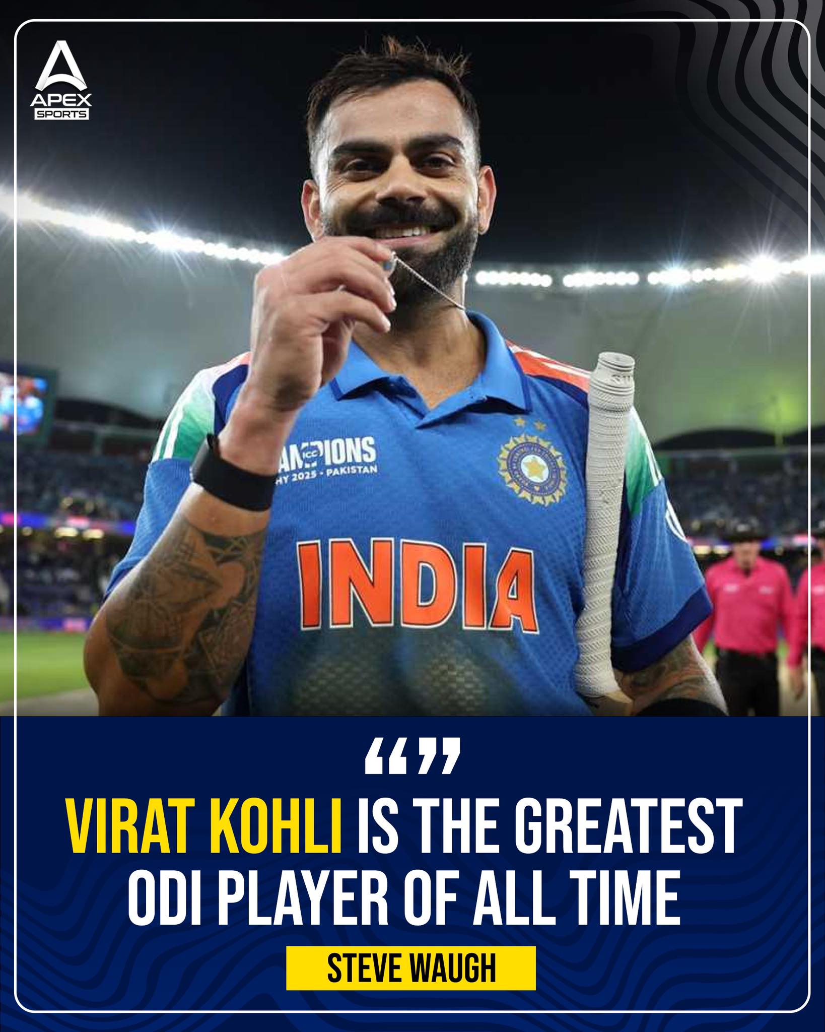 Apex Sports - Virat Kohli is the greatest ODI player of... | Facebook