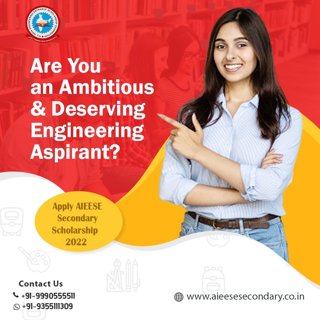 All India Engineering Entrance Scholarship Examination, AIEESE - Secondary
