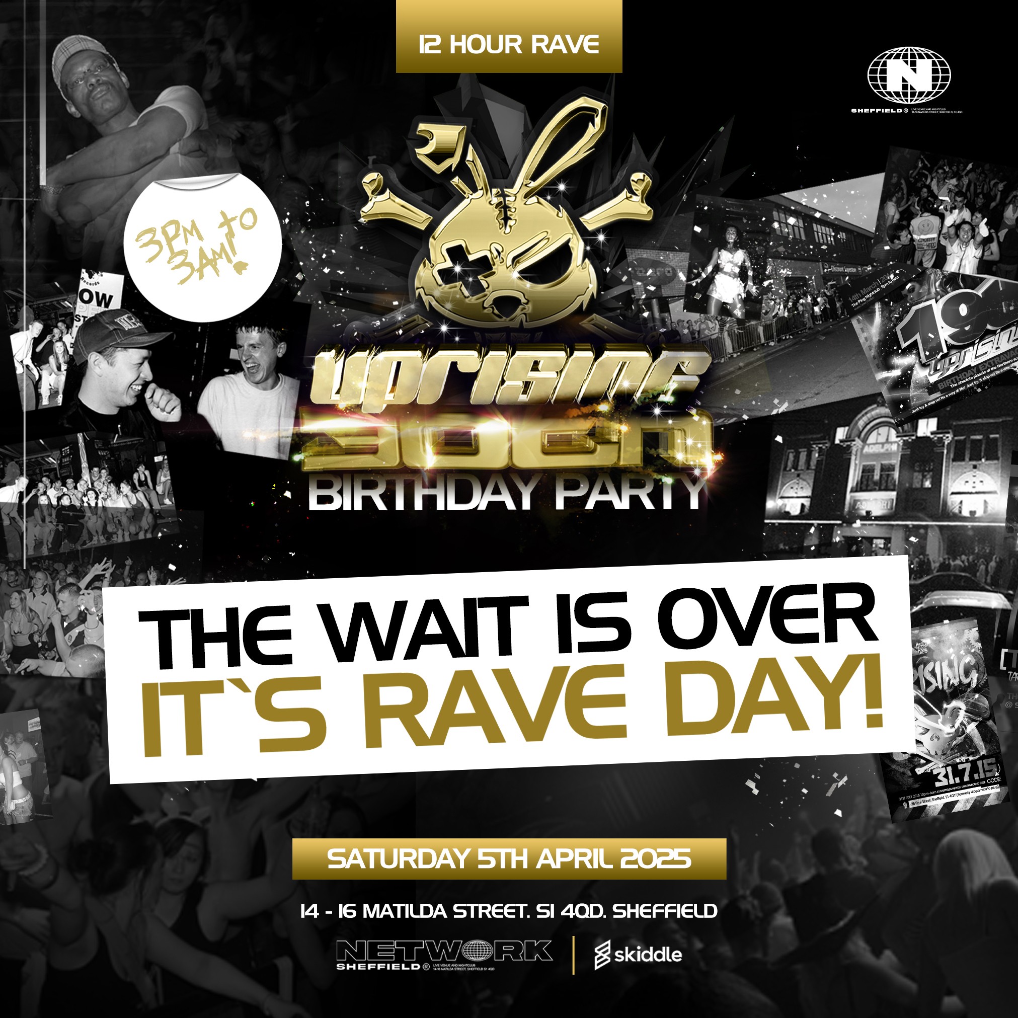 Uprising - 💥 IT'S RAVE DAY! 💥 After months of planning,... | Facebook