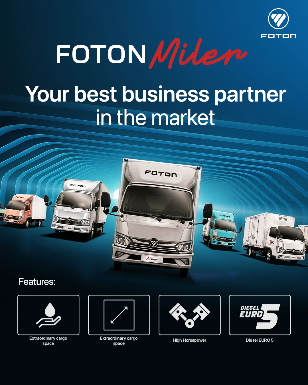 Foton Malaysia BCM - Easy access, Easy loading. Foton View C2 Panel Van ...