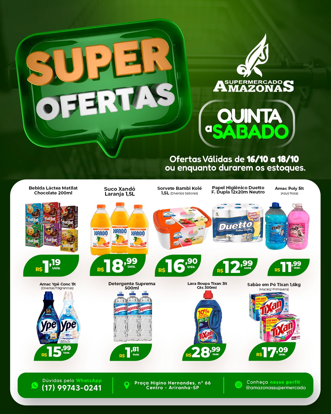 Supermercado Amazonas Ltda... - Supermercado Amazonas Ltda