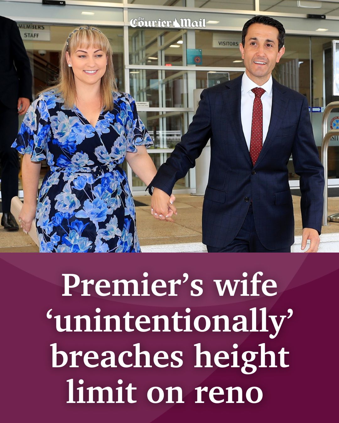 The wife of Premier David... - Redcliffe & Bayside Herald | Facebook