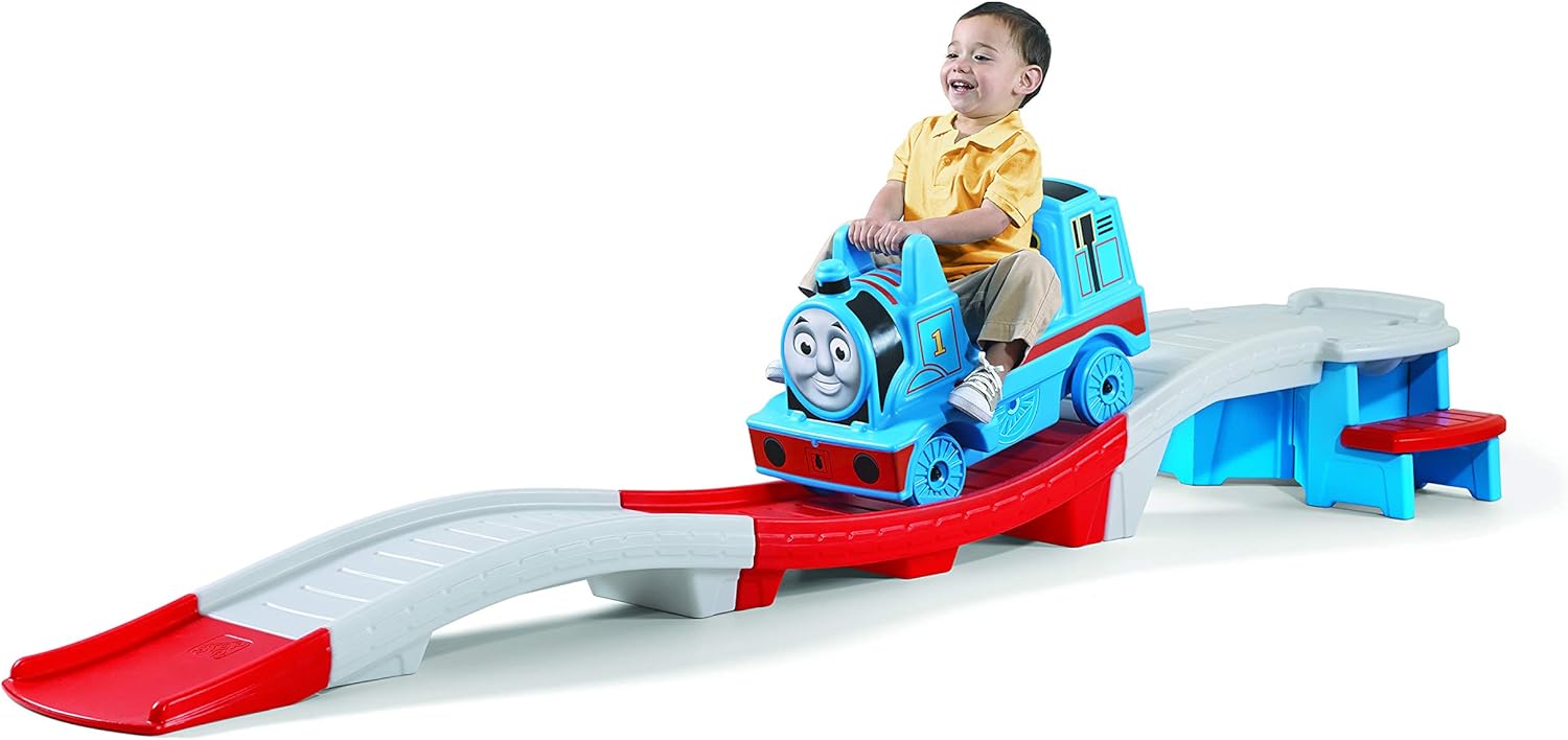 ? Step2 Thomas the Tank Engine Up and Down Roller Coaster Kids 