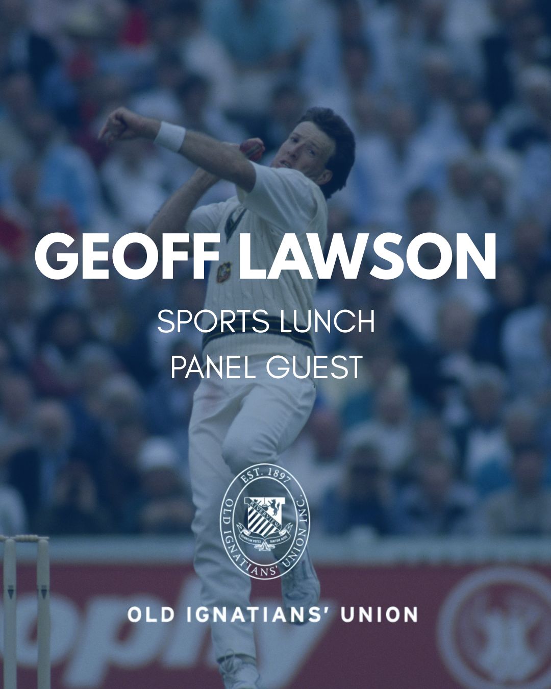 Old - Meet our Sports Lunch panel guest, Geoff Lawson. 🏏 Geoff is a ...