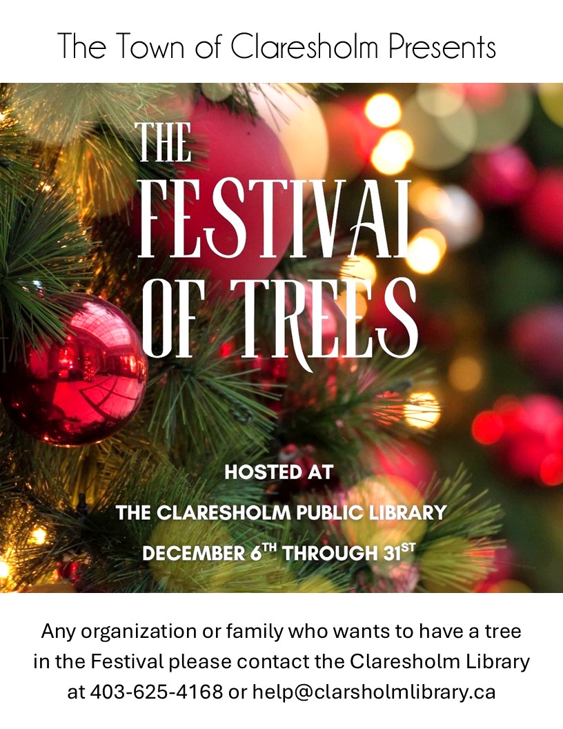 Last year, we launched the Christmas... - Town of Claresholm | Facebook