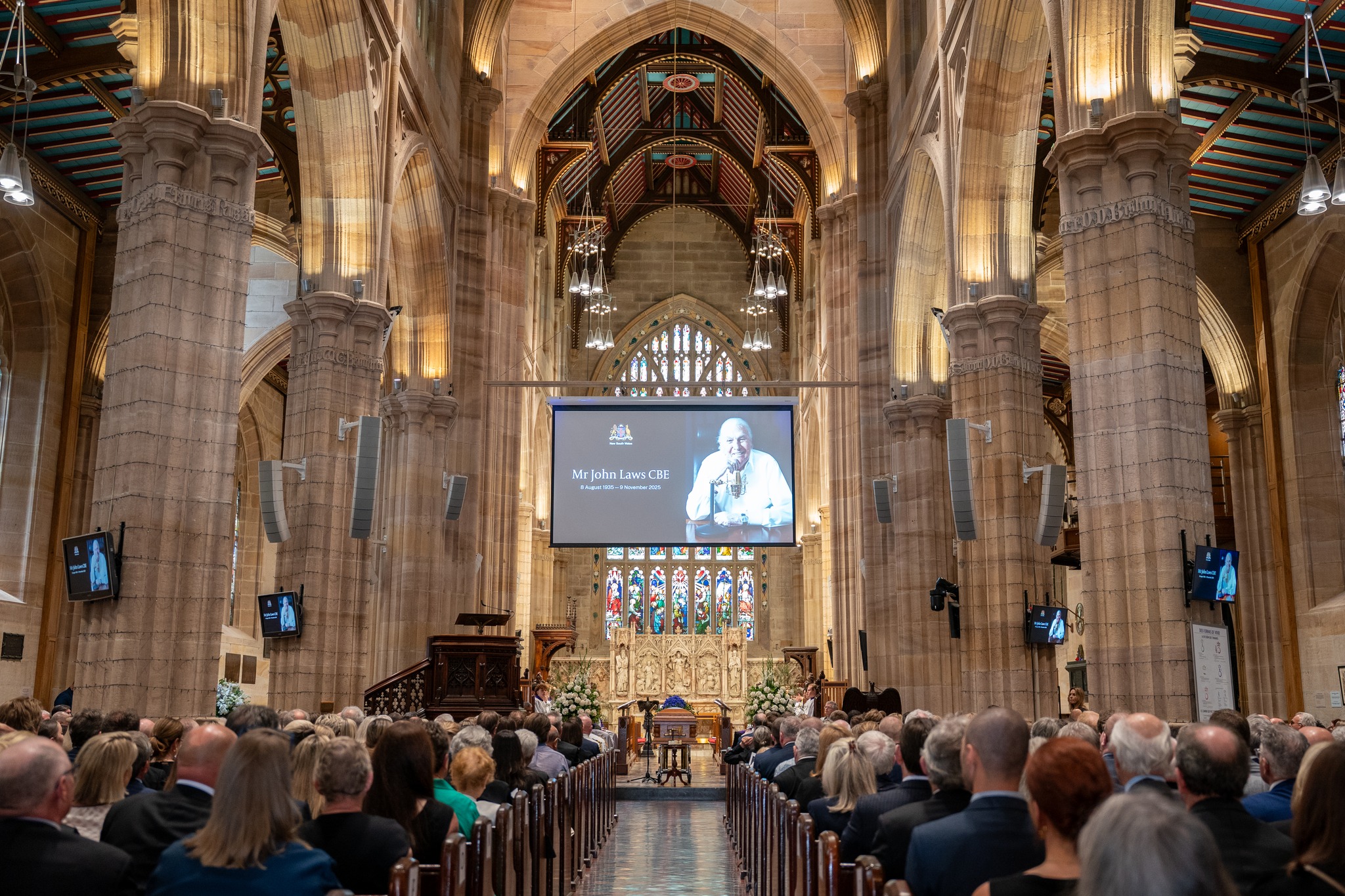 St - A packed Cathedral awaiting the start of the service. Photo credit ...