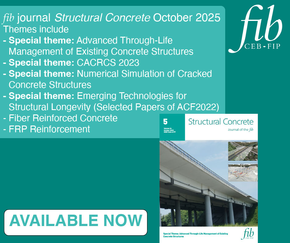 International - 📘 Structural Concrete, Volume 26, Issue 5 (2025), is ...