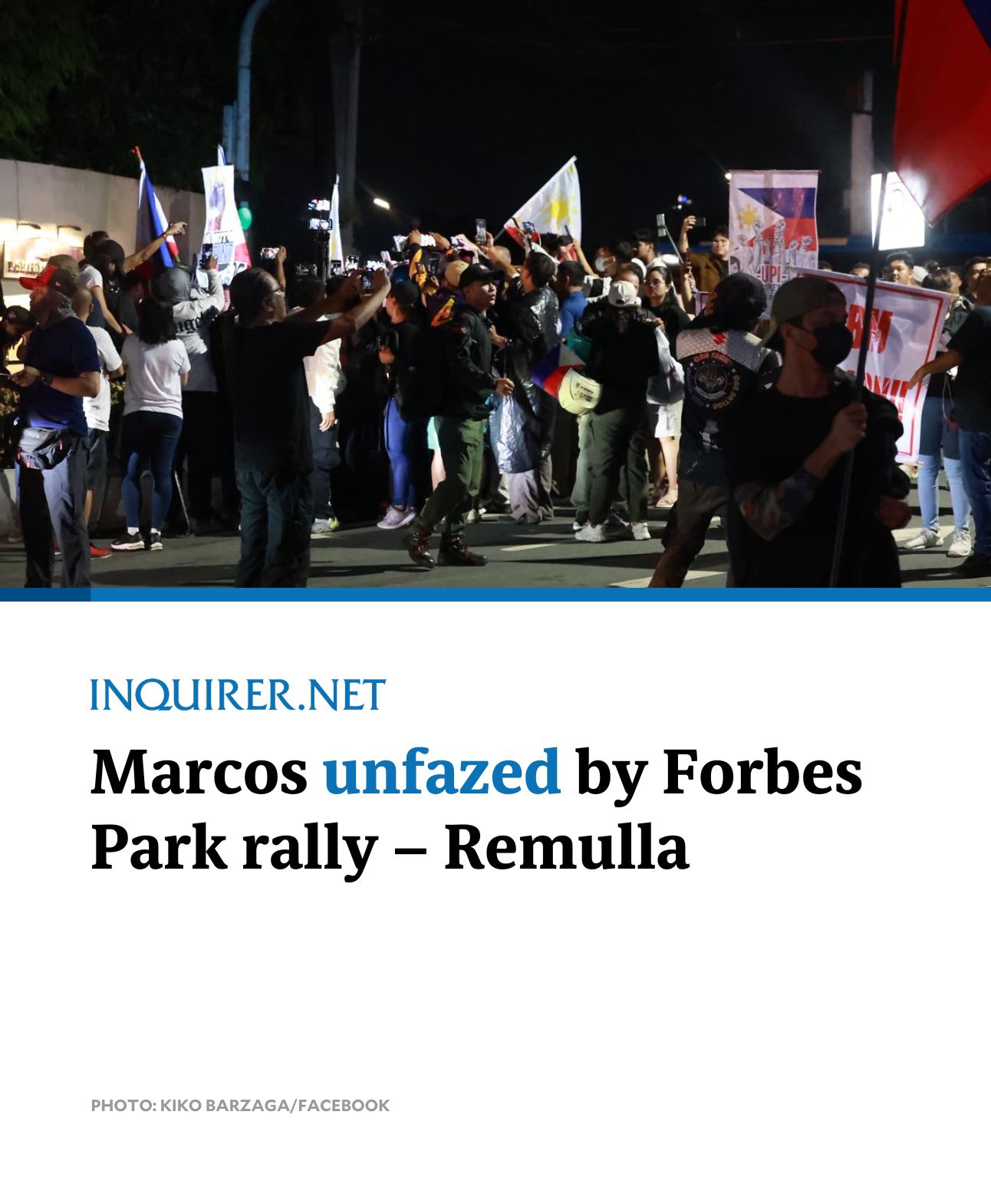 INQUIRER.net - 'UNFAZED' Interior Secretary Jonvic... | Facebook