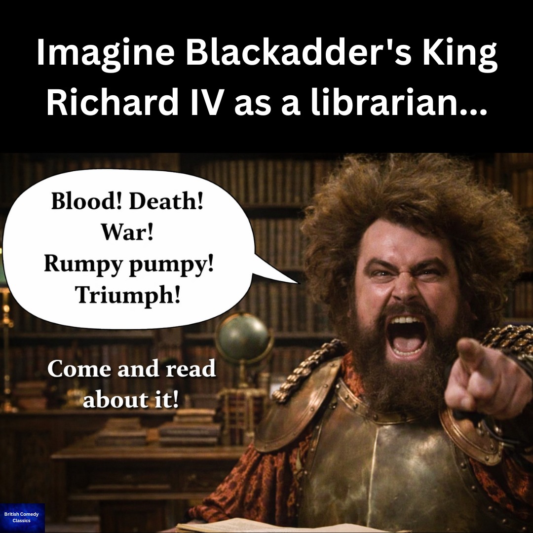 British - I'd love him to be my local librarian 😂 | Facebook