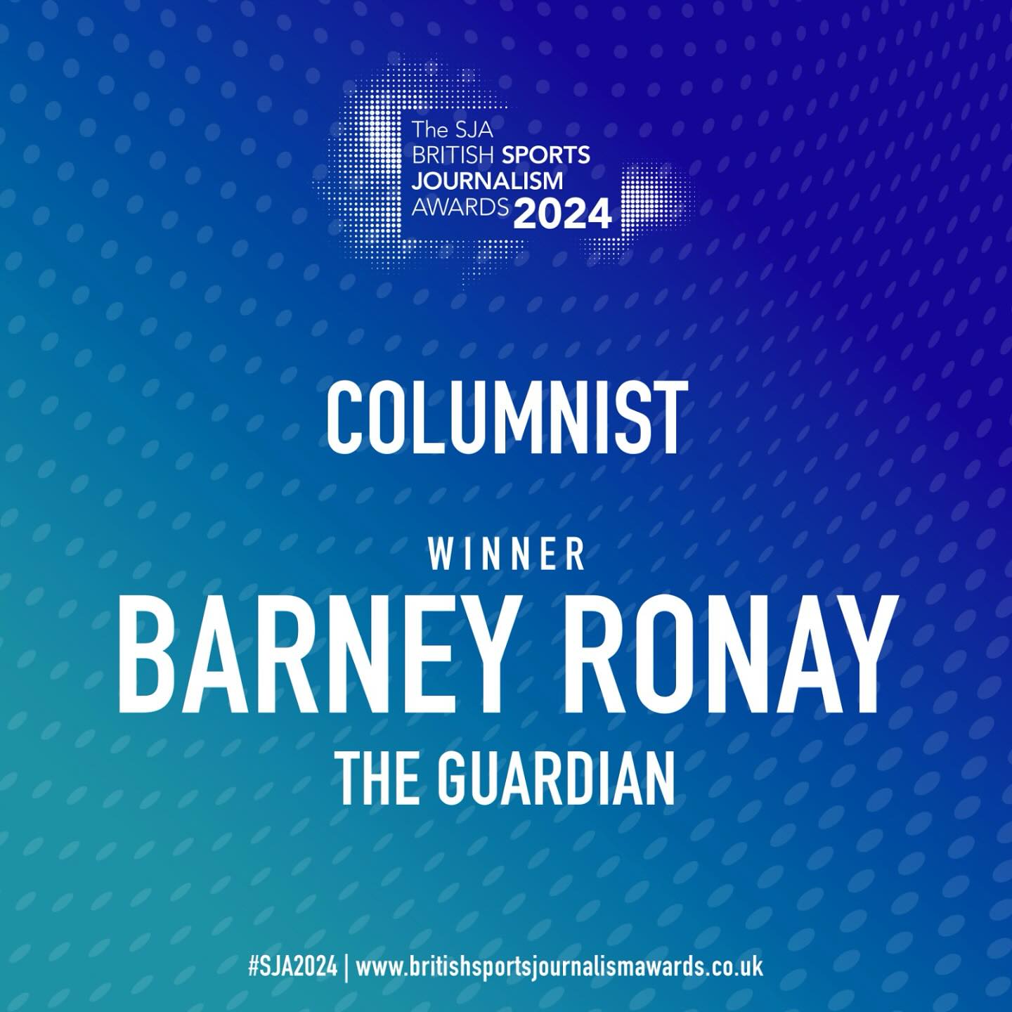 Congratulations to the... - Sports Journalists' Association | Facebook