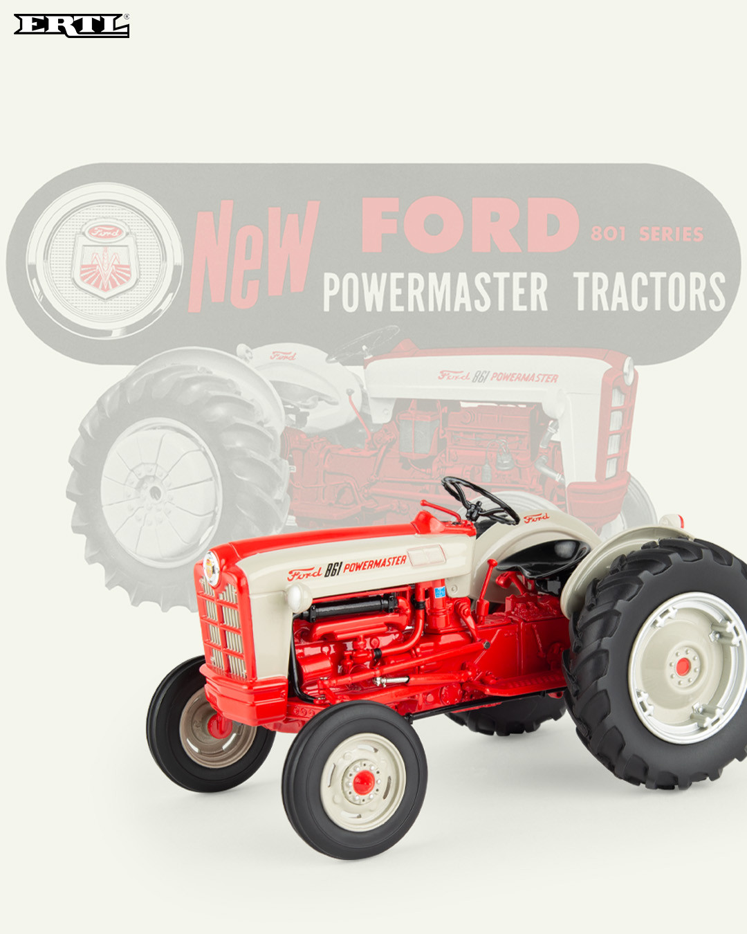 Boxed Ertl 1/32 Scale Ford 8630 4WD Tractor