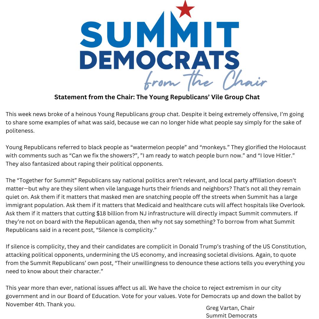 The Summit Version of the Big Lie:... - Summit Democrats | Facebook