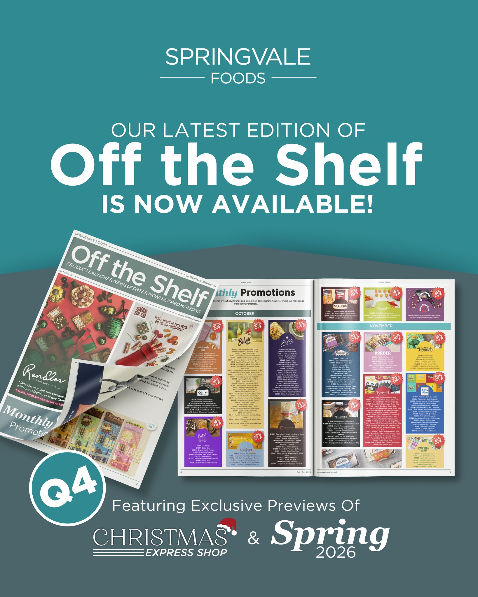 Springvale - DIVE INTO OUR LATEST EDITION OF 'OFF THE SHELF' 📰 As we ...