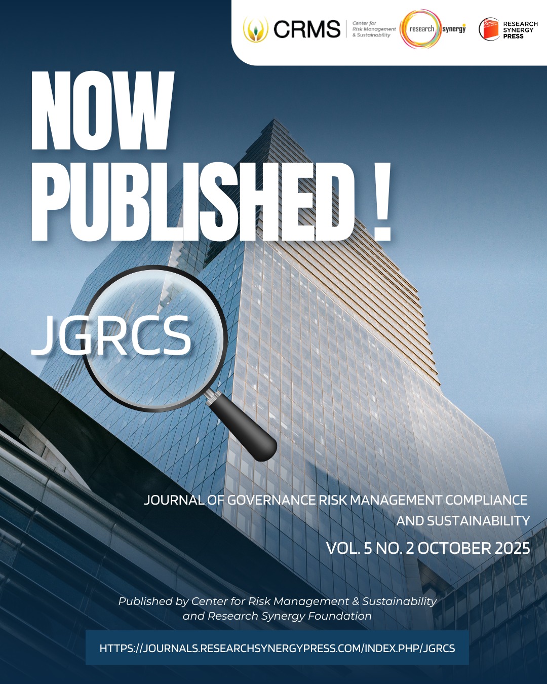🎉 Now Published: JGRCS Vol.... - Research Synergy Foundation | Facebook